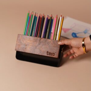 GRID – Solidwood Pen Holder